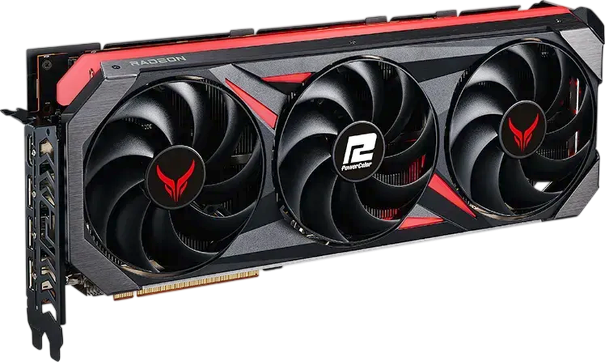 Замена чипов памяти AMD Radeon RX 7800 XT